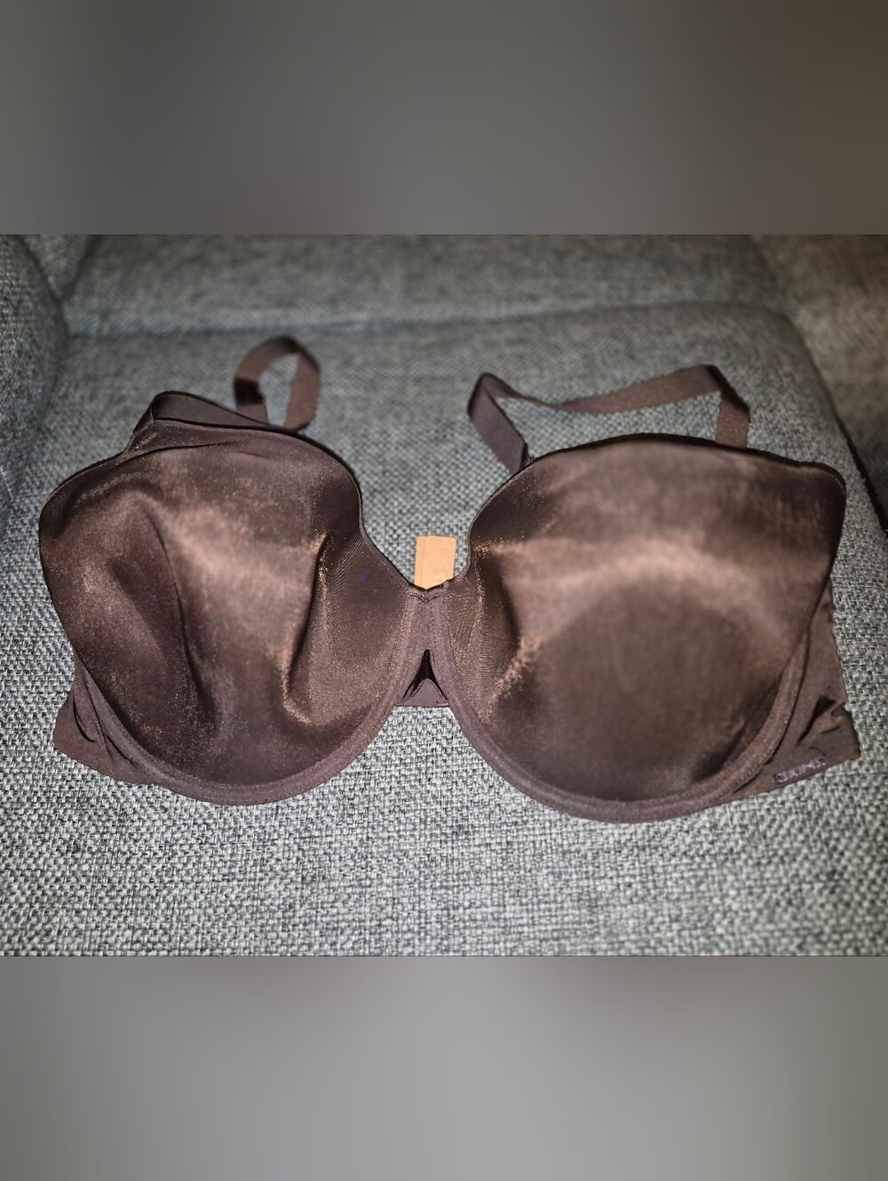 SKIMS Weightless Demi Bra - Espresso - Picture 2 of 4